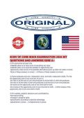 ECON 101 CORE MAIN EXAMINATION 2026 SET QUESTIONS AND ANSWERS SURE