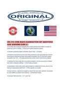 CM 2113 CORE MAIN EXAMINATION SET QUESTIONS AND ANSWERS SURE A&period;pdf