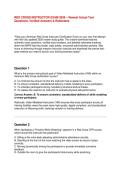 RED CROSS INSTRUCTOR EXAM 2026&colon; Newest Actual Test Questions&comma; Verified Answers & Rationales &lpar;Pass Instructor Certification PDF&rpar;