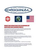 NREMT EMS OPERATIONS 2026 EXAMINERS SET QUESTIONS AND ANSWERS SURE 