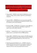WGU D356 Elaborate Exam Practice &NewLine;Guide &lpar;Questions and 100&percnt; Correct &NewLine;Answers&rpar; &vert; Latest Edition 