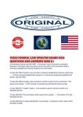 TEXAS FUNERAL LAW UPDATED EXAMS 2026 QUESTIONS AND ANSWERS SURE A&period;pdf