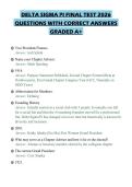 DELTA SIGMA PI FINAL TEST 2026&NewLine;QUESTIONS WITH CORRECT ANSWERS&NewLine;GRADED A&plus;