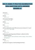 DELTA SIGMA PI PRACTICE EXAMINATION&NewLine;2026 QUESTIONS WITH ANSWERS&NewLine;GRADED A&plus;