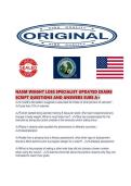 NASM WEIGHT LOSS SPECIALIST UPDATED EXAMS SCRIPT QUESTIONS AND ANSWERS SURE 