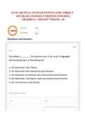 ECON 248 FINAL EXAM QUESTIONS AND CORRECT DETAILED ANSWERS &lpar;VERIFIED ANSWERS&rpar; &vert; GRADED A&plus; &vert; 2026&sol;2027 UPDATE &vert; AU