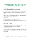 CDFA WEIGHT VERIFICATION EXAM QUESTIONS AND ANSWERS LATEST UPDATE 2026-2027