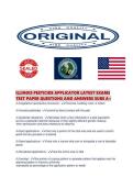 ILLINOIS PESTICIDE APPLICATOR LATEST EXAMS TEST PAPER QUESTIONS AND ANSWERS SURE A&period;pdf