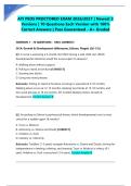 ATI PEDS PROCTORED EXAM 2026&sol;2027 &vert; Newest 3 Versions &vert; 70 Questions Each Version with 100&percnt; Correct Answers &vert; Pass Guaranteed - A&plus; Graded&NewLine;&NewLine;