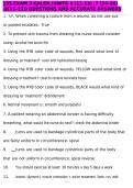 155 EXAM 3 GALEN &lpar;UNITS 6 &lpar;11-13&rpar; &comma;7 &lpar;24-26&rpar; &comma;8&lpar;11-13&rpar;&rpar; QUESTIONS AND ACCURATE ANSWERS