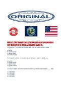 NATE CORE ESSENTIALS UPDATED 2026 EXAMINERS SET QUESTIONS AND ANSWERS SUR