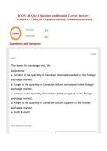 ECON 248 Quiz 4 Questions and Detailed Correct Answers &vert; Graded A&plus; &vert; 2026&sol;2027 Updated Edition &vert; Athabasca University