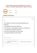 ECON 248 Quiz 5 Questions and Detailed Correct Answers &vert; Graded A&plus; &vert; 2026&sol;2027 Updated Edition &vert; Athabasca University
