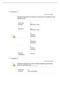 PSY 7712 Week 2 Quiz &vert; Questions and Answers &vert; 2026 Updated &vert; Capella University &vert; Verified Answers &period;