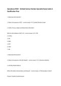 Operations ESWS &ndash; Enlisted Surface Warfare Specialist Study Guide & Qualification Prep