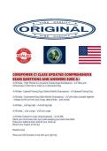 COREPOWER C1 CLASS UPDATED COMPREHENSIVE EXAM QUESTIONS AND ANSWERS SURE