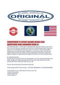 COREPOWER C1 STUDY EXAMS GUIDE 2026 QUESTIONS AND ANSWERS SURE 