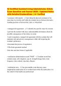 NJ Certified Assisted Living Administrator &lpar;CALA&rpar;&NewLine;Exam Question and Answer 2026 &vert; Updated Notes&NewLine;with Detailed Explanations &vert; A&plus; Verified&NewLine;
