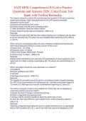 EXIT HESI Comprehensive B Evolve Practice Questions and Answers 2026 &vert; Latest Exam Test Bank with Verified Rationales