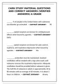 CARN Exam Practice Questions & Verified Answers &ndash; Addiction Nursing Certification&NewLine;&NewLine;