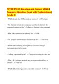 ASVAB PICAT Question and Answer 2026 &vert;&NewLine;Complete Question Bank with Explanations &vert;&NewLine;Grade A&plus;