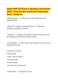 Galen NUR 210 Exam 1 Question and Answer&NewLine;2026 &vert; Final Review and Exam Preparation&NewLine;Pack &vert; Grade A&plus;