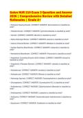 Galen NUR 210 Exam 3 Question and Answer&NewLine;2026 &vert; Comprehensive Review with Detailed&NewLine;Rationales &vert; Grade A&plus;