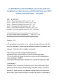 BCMAP Monitor Certification Exam Actual Exam 2026&sol;2027&colon; Complete Exam-Style Questions with Detailed Rationales &vert; 100&percnt; Verified &vert; Pass Guaranteed &ndash; A&plus; Graded