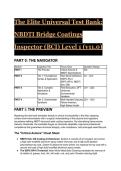 2026&sol;2027 S-Tier NBDTI Bridge Coatings Inspector &lpar;BCI&rpar; Level 1 Test Bank &vert; 20&plus; Elite QA Scenarios & Explanations &lpar;v11&period;0&rpar;