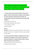 HESI Medical-Surgical Nursing Exa