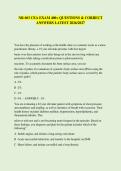 NR 603 CEA EXAM 400&plus; QUESTIONS & CORRECT ANSWERS LATEST 2026&sol;2027