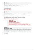 BIOD 171 Module 5 Exam &vert; Questions and Answers &vert; 2026 Updates &vert; 100&percnt; correct