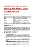 2026&sol;2027 S-Tier Bridge Coatings Inspector Test Bank &vert; Tasmania BCI Level 1 Exam Prep