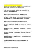 DAANCE PRACTICE TEST WITH COMPLETE SOLUTION&period;