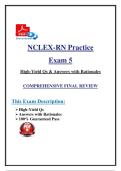 NCLEX-RN Practice Exams PDF &ndash; Questions and Answers with Rationales &vert; 2026 Prep Comprehensive Study Guide