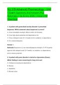 NU 578 Advanced Pharmacology &ndash; Unit &NewLine;5 Exam Questions And Answers Plus &NewLine;Rationales &vert; Qs & Ans 2026 &vert; Instant Pdf &NewLine;Download 
