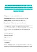 ALTA Certification Exam Practice &lpar;2026&sol;2027&rpar; CALT & CALP &ndash; 50 Questions and Answers Rated A&plus; Actual Exam 2026&sol;2027&colon; Complete Exam-Style Questions with Detailed Rationales &vert; 100&percnt; Verified &vert; Pass Guaranteed &ndash; A&plus; Graded