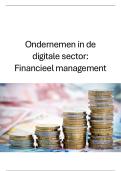 Financieel Management XMM101&vert; Summary&vert; KdG &vert; 2024&sol;25