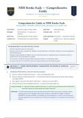 NIH Stroke Scale Certification Exam &lpar;Latest 2026&sol;2027 Update&rpar; &vert; Complete Study Guide with Verified Q&A &vert; NIHSS Administration&comma; Scoring&comma; and Certification &vert; A&plus; Grade &vert; National Institutes of Health