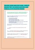 TCEQ OSSF LICENSE EXAM STUDY GUIDE &vert; COMPLETE &NewLine;2026&sol;2027 PREP &vert;150 VERIFIED QUESTIONS&comma; MATH &NewLine;FORMULAS&comma; & SITE EVALUATION ANSWERS