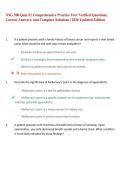 NSG 500 Quiz &num;2 Comprehensive Practice Test&colon; Verified Questions&comma; Correct Answers&comma; and Complete Solutions &vert; 2026 Updated Edition