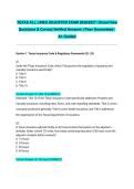 TEXAS ALL LINES ADJUSTER EXAM 2026&sol;2027 &vert; Brand New Questions & Correct Verified Answers &vert; Pass Guaranteed - A&plus; Graded&NewLine;&NewLine;
