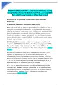 FINRA SIE TEST 2026&sol;2027 &vert; Final Exam & Practice Exam &vert; Complete Questions with Detailed Verified Answers &vert; 100&percnt; Correct &vert; Already Graded A&plus; &vert; Pass Guaranteed&NewLine;&NewLine;