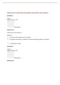 NURS 406 Quiz Bundle &lpar;Quizzes 1&ndash;7&rpar; &vert; Complete Study Package