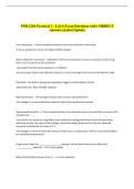 PNB 2264 Practical 2 - Lab 6 Exam Questions with CORRECT &NewLine;Answers &lpar;Latest Update&rpar; 