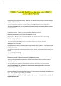 PNB 2264 Practical 2 - Lab 8 Exam Questions with CORRECT &NewLine;Answers &lpar;Latest Update&rpar;