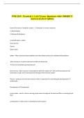 PNB 2265 - Practical 1&colon; Lab 5 Exam -Questions with CORRECT &NewLine;Answers &lpar;Latest Update&rpar; 