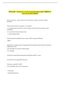 PNB 2265 - Practical 1&colon; Lab 2 Exam Questions with CORRECT &NewLine;Answers &lpar;Latest Update&rpar;