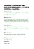DENTAL&lowbar;HYGIENE&lowbar;OSCE&lowbar;2026&lowbar;CLINICAL&lowbar;TEST&lowbar;PAPER&lowbar;QUESTIONS&lowbar;ANSWERS&lowbar;GRADED