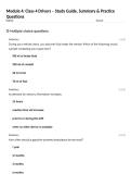 Module 4&colon; Class 4 Drivers &ndash; Study Guide&comma; Summary & Practice Questions